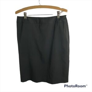 Anne Klein Gray Pencil Skirt Sz 8